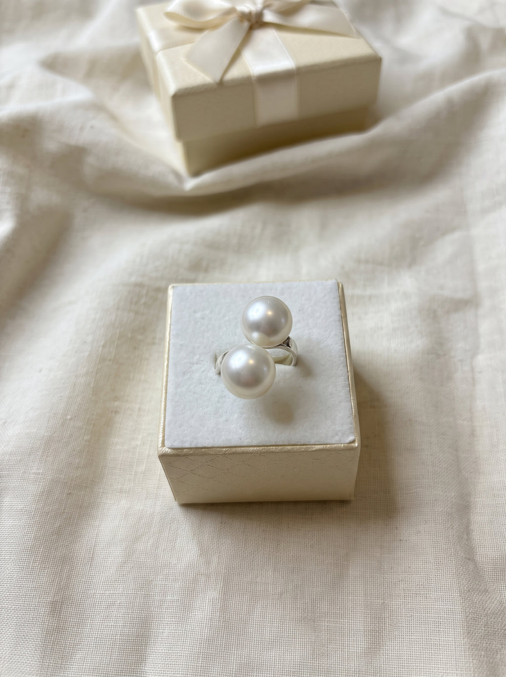 Silver Ring with Pearl