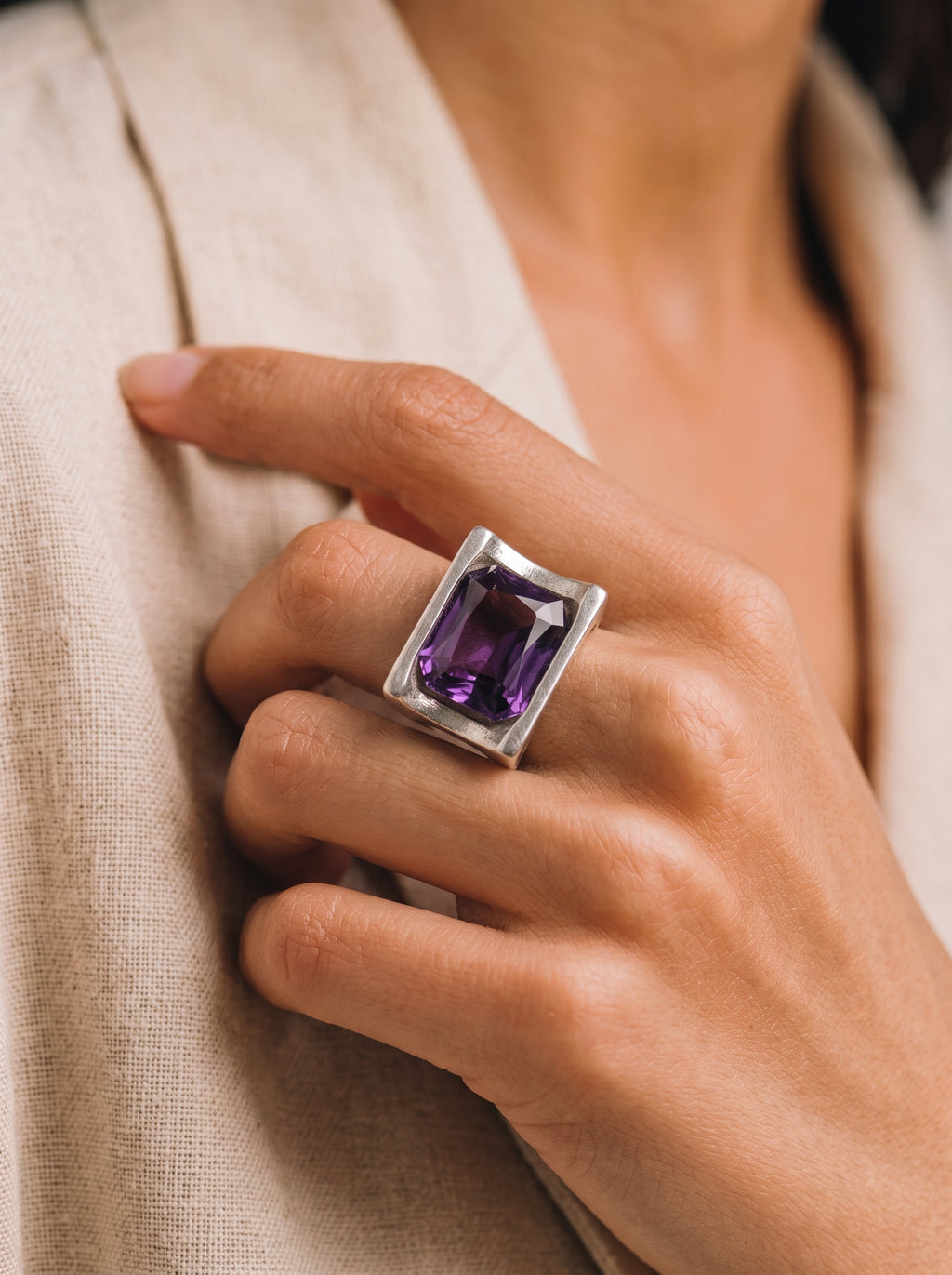 Silver ring